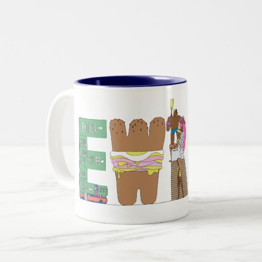 Tasse | NEWARK, NJ (EWR) (Vorderseite Links)