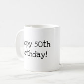 Tasse "Nicht über dem Hügel" (Vorderseite Links)