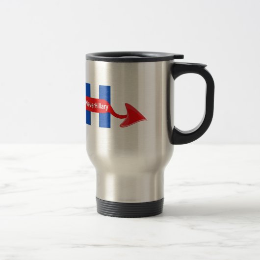 Tasse Nie Hillary (Rechts)