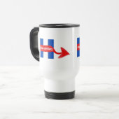 Tasse Nie Hillary (Vorderseite Links)