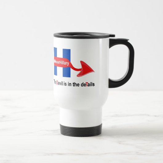 Tasse nie Hillary Devil Details (Rechts)