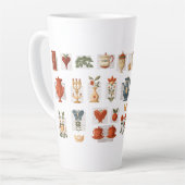 Tasse niedlich Collage Illustration (Linke Ecke)