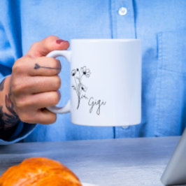 Tasse niedlich Floral Gigi