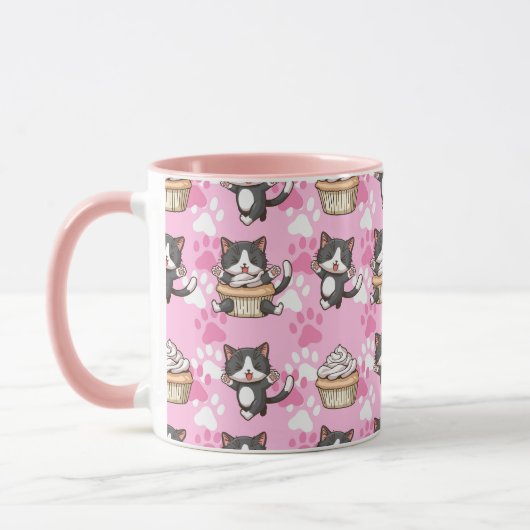 Tasse niedlich Katzen (Links)