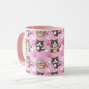 Tasse niedlich Katzen
