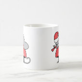 Tasse niedlich Manatee Weihnachtsnamen (Mittel)