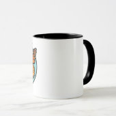 TASSE niedlich MONARCH BUTTERFLY LADY RINGER (VorderseiteRechts)