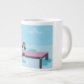Tasse niedlicher Cartoon (Vorderseite Rechts)