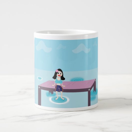 Tasse niedlicher Cartoon (Vorderseite)
