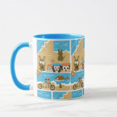 Tasse niedlicher Cartoon (Links)