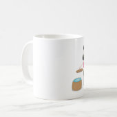Tasse niedlicher Cartoon (Vorderseite Links)