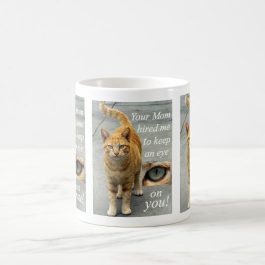 Tasse niedlicher Cat Comments (Mittel)