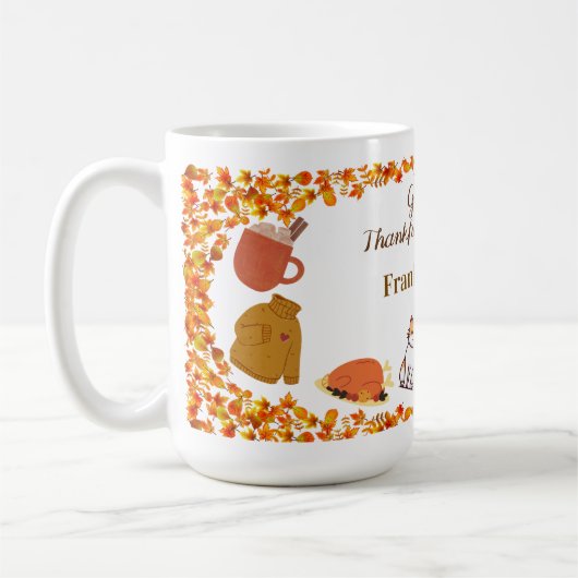 Tasse niedlicher Fall (Links)