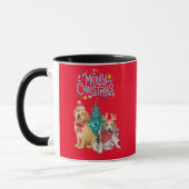 Tasse niedlicher Hunde (Links)