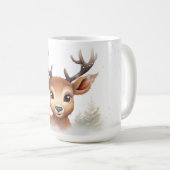 Tasse niedlicher Rentiere (VorderseiteRechts)