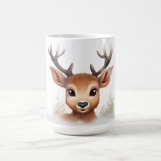 Tasse niedlicher Rentiere