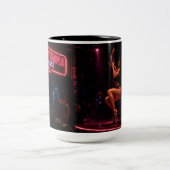 Tasse Nightclub Cyberpunk – Geschenktasse Da (Mittel)