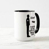 Tasse "NO APP 4 iDAD" (VorderseiteRechts)