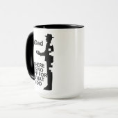 Tasse "NO APP 4 iDAD" (Vorderseite Links)