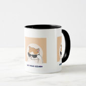 Tasse 'No Paws Given' – Süße Kaffeetasse für Katze (VorderseiteRechts)