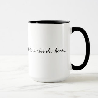 Tasse Noch ein Getränk und ich werde unter dem Gas