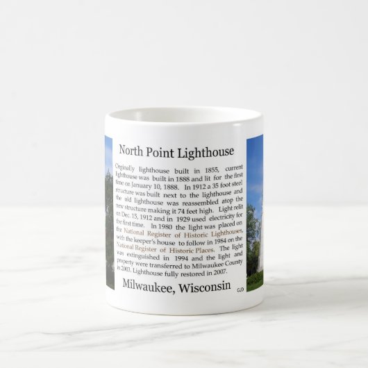 Tasse North Point Lighthouse (Mittel)