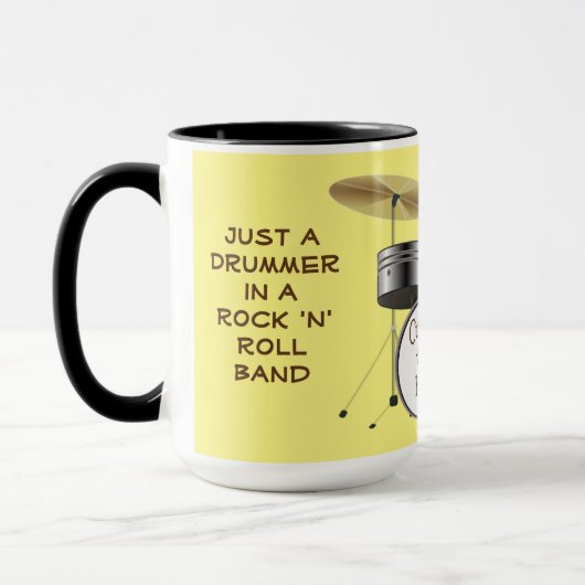 TASSE - Nur ein Drummer in einer Rock 'n' Roll Ban (Links)