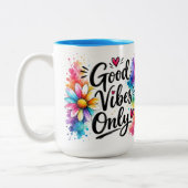 Tasse 'Nur gute Vibes' (Links)