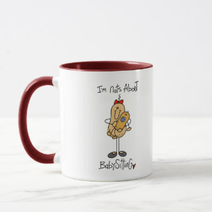 Tasse 'Nuts About Babysitting'