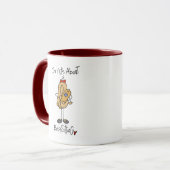 Tasse 'Nuts About Babysitting' (Vorderseite Links)