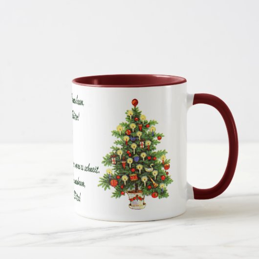 Tasse O Tannenbaum Weihnachts (Rechts)