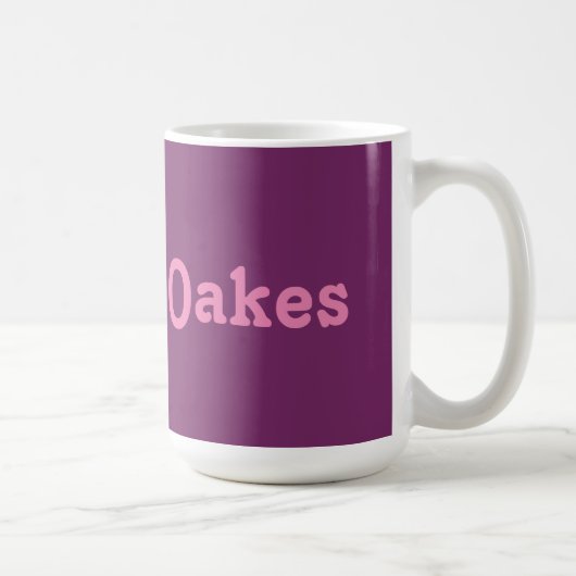 Tasse Oakes (Rechts)