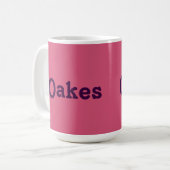 Tasse Oakes (Vorderseite Links)
