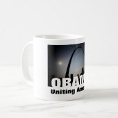 Tasse OBAMA (Bogen) (Vorderseite Links)