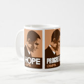 Tasse Obama Brown (Vorderseite Links)