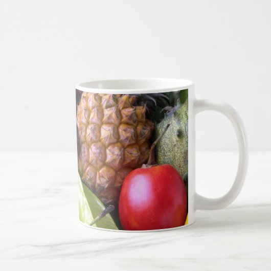 Tasse Obst und Gemüse (Rechts)