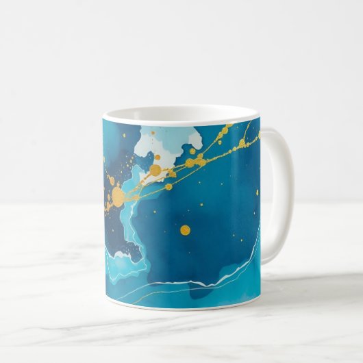 Tasse "Ocean Splash" von DAKiimage (VorderseiteRechts)