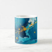 Tasse "Ocean Splash" von DAKiimage (Mittel)