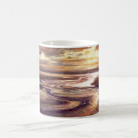 Tasse "Ocean Sunset Swirl" (Mittel)