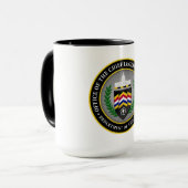 Tasse OCLL -15 oz. (Vorderseite Links)