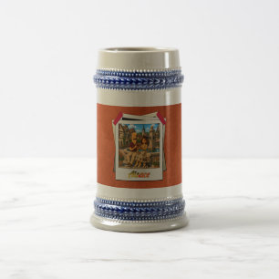 Tasse oder Humpen Elsass Kek und Ina - Korkeffekt