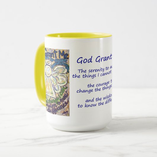 Tasse oder Pokal Angel Painting (Vorderseite Links)