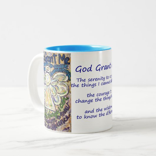 Tasse oder Pokal Angel Painting (Vorderseite Links)