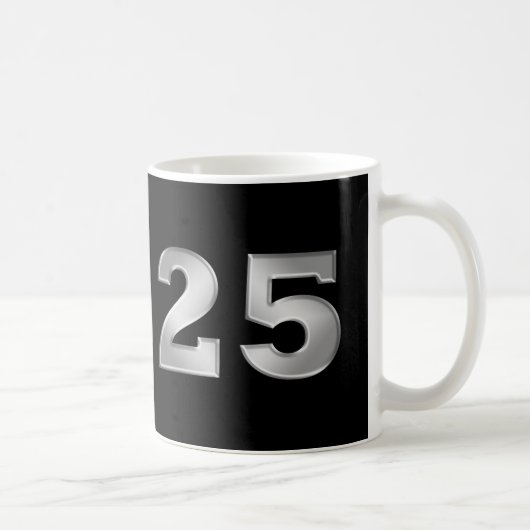 Tasse oder Steine zum 25. Silberjubiläum (Rechts)