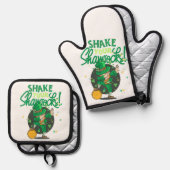 Tasse Ofenhandschuh & Topflappen-Set (Vorderseite/Rückseite)