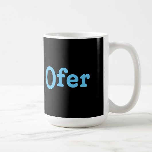 Tasse Ofer (Rechts)