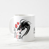 Tasse Officielle - Rôle les Dés - offizielle Tasse (Vorderseite Links)