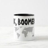 Tasse OK Boomer Meme (Zentrum)