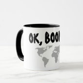 Tasse OK Boomer Meme (Vorderseite Links)