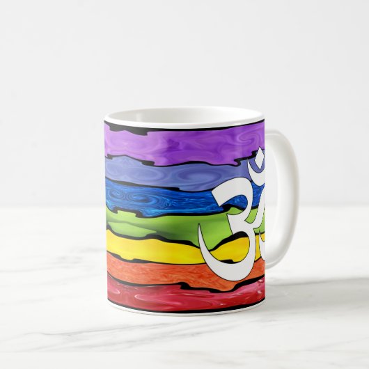 Tasse OM Chakra (VorderseiteRechts)